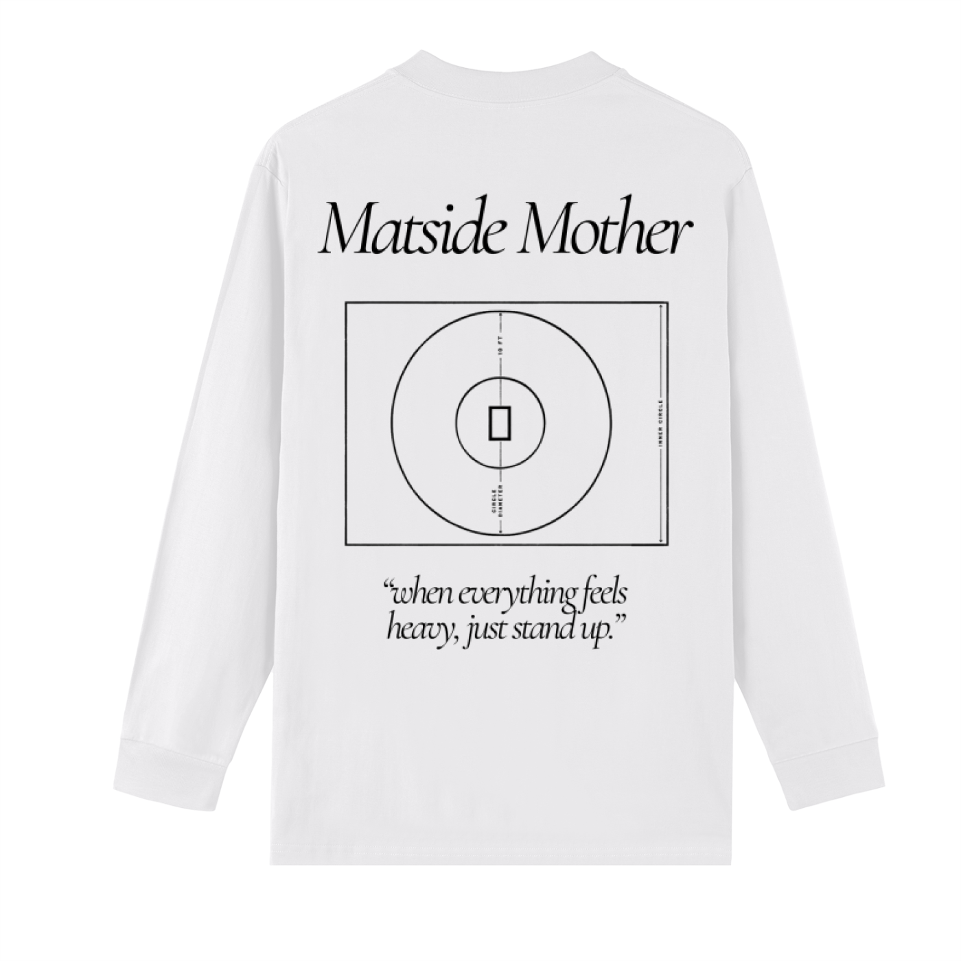 Drop Shoulder Long Sleeve T-Shirt